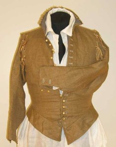 Linen twill doublet, another view