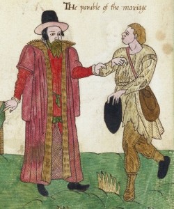 A lord and a poor man, from the Trevilian Miscellaney, 1602